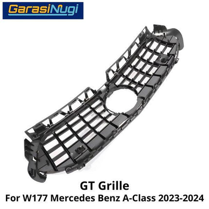 Mercedes W177 Facelift Grill Hidung Chrome Grille GTR Mercy A200 Panamericana 2023 2024 2025