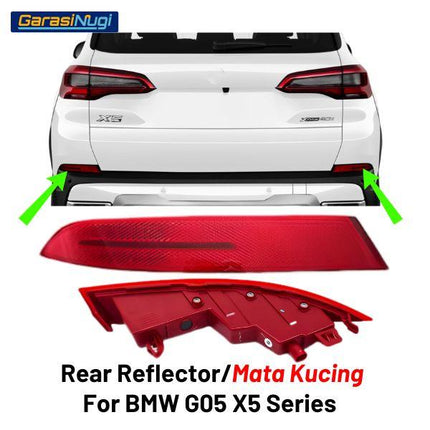 Reflector For BMW G05 Mata Kucing Trim Rear Belakang X5
