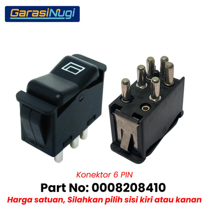 Window Switch Mercedes W123 Sakelar Pengatur Jendela Mercy Tiger 230E