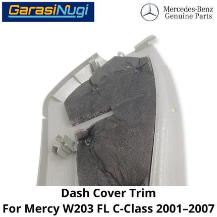 Driver Side Dash Mercy W203 Facelift END Cap Cover Tutup Dashboard C230