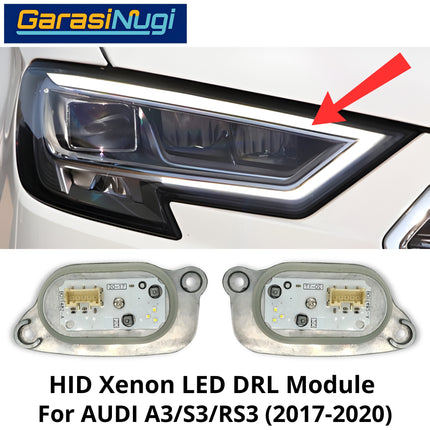 DRL LED Audi A3 S3 RS3 Xenon HID Control Module Modul Lampu Depan 2017-2020