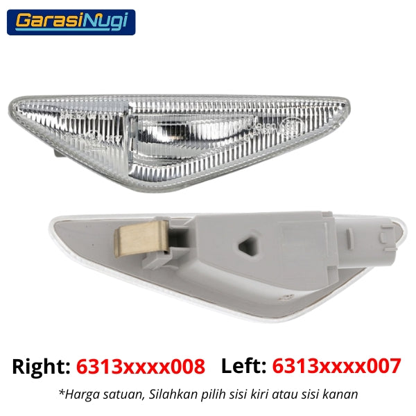 BMW F25 E70 E71 Side Marker Lights Lampu Sein Samping Turn Signal X3 X5 X6