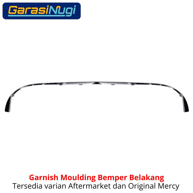 Rear Chrome For Mercy W207 Garnish Moulding Bemper Belakang E300 E400