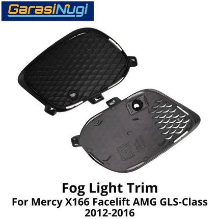 Fog Trim Mercy X166 Facelift AMG Cover Lampu Kabut Bracket GLS