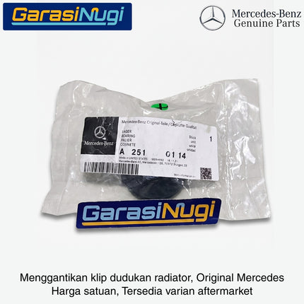 Klip Dudukan Radiator Mercy W251 W164 W166 Condenser Mounting Bushing R350 GLE GLS