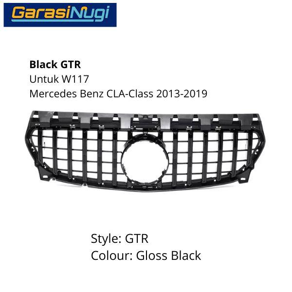 Grille Mercedes W117 Mercy CLA Grill Hidung Chrome GTR AMG 2013-2019