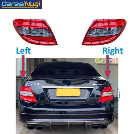Rear Lamp For Mercedes W204 Pre Facelift Lampu Belakang C200 C250 C300 Avantgarde AMG