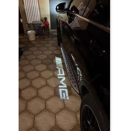 Welcome LED Spion Logo Mercedes Mirror Mercy W204 W212 W221 W117 W246