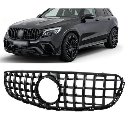 Mercedes X253 W253 Mercy GLC Class Grille Hidung Chrome Diamond GTR