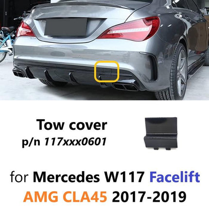Lubang Towing Mercy W117 Bumper Tow Derek Cover Mercedes CLA 45 200