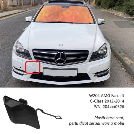Lubang Towing Bumper Tow Derek Cover Mercy W204 Mercedes C200 AMG