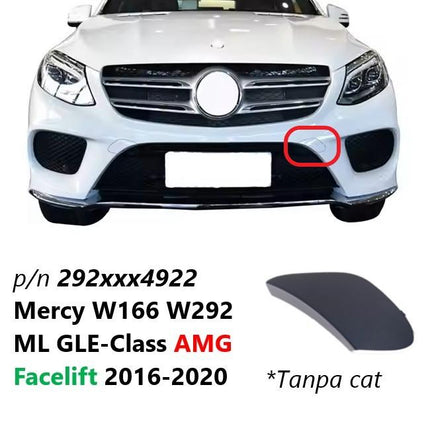Lubang Towing Mercy W166 W292 Bumper Tow Derek Cover Mercedes ML GLE