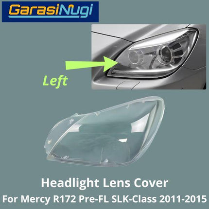 Mika Headlight Mercy R172 W172 Pre-FL Lens Kaca Cover Lampu Depan SLK