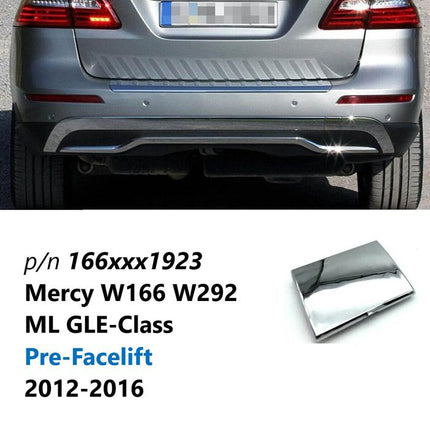 Lubang Towing Mercy W166 W292 Bumper Tow Derek Cover Mercedes ML GLE