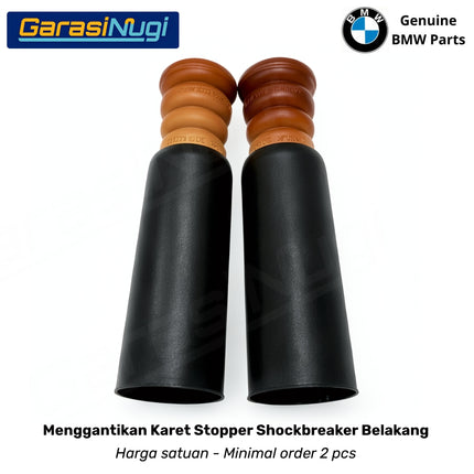 BMW F45 F46 Karet Stopper Shockbreaker Belakang Auxiliary Dust Cover Kit Original 214 220