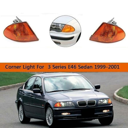 BMW E46 Lampu Sein Kuning Putih Titanium Sen Depan Turn 320 1999-2005