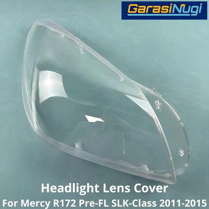 Mika Headlight Mercy R172 W172 Pre-FL Lens Kaca Cover Lampu Depan SLK