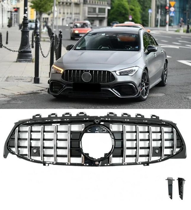 Mercedes W118 Mercy CLA-Class Grill Chrome Grille Diamond GTR