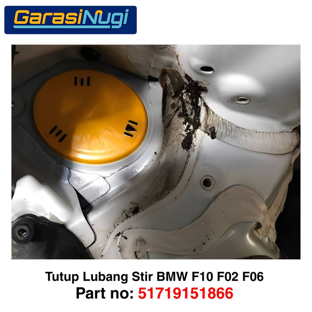 Karet Seal Tutup Lubang Setir BMW F10 F01 F02 F06 Anti Bocor Air 51719151866 Cover Cap 523