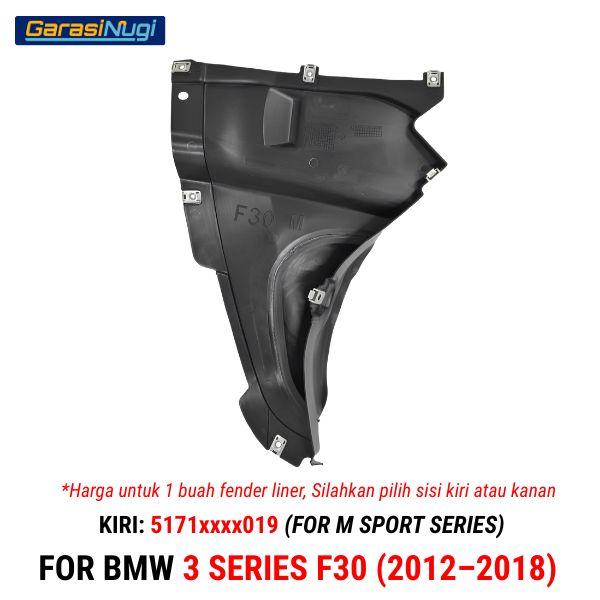 Fender Cover For BMW F30 MSport Tutup Spakbor Liner Lining 320