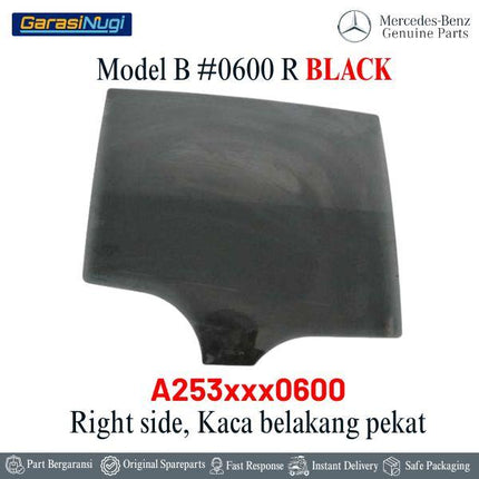 Glass Pane For Mercedes X253 Kaca Jendela Pintu Belakang Rear Door GLC