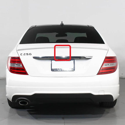Mercedes W204 W205 W206 Rear Emblem Logo Bagasi Belakang Mercy C200