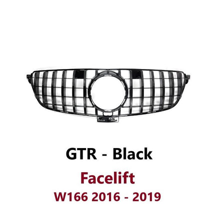 Mercedes W166 Mercy GLE ML Class Grille Hidung Chrome Diamond GTR