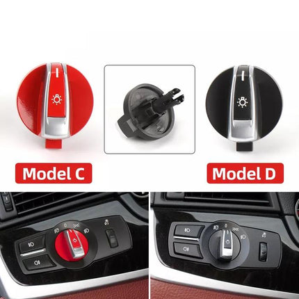 Tombol Putaran Lampu Headlight Fog Switch Knob BMW F10 F25 F07 523 X3