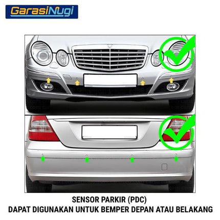 Mercedy W211 W203 W163 Sensor Parkir Reverse Parking Radar Mundur PDC