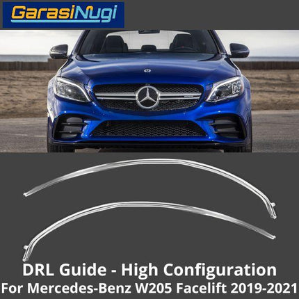 Sein DRL Guide Mercy W205 FL High LED Eyebrow Light Lampu Alis C300