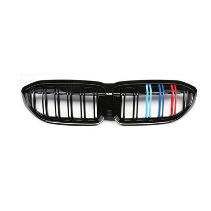 BMW Grill Kidney Grille Hidung Kap Double Slat Glossy M Color G20 320i