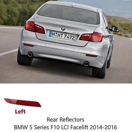 BMW F10 Mata Kucing Reflector Frame Trim Rear Bumper Belakang 520