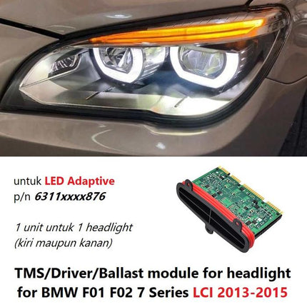 TMS DRL For BMW F01 F02 Headlight Module Ballast Lampu 63117316213 735