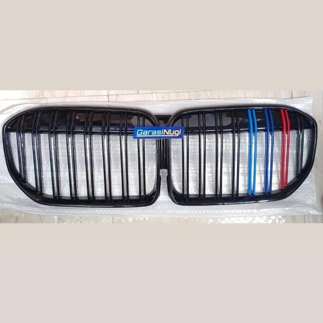 Kidney Grille For BMW G11 G12 LCI Kap Double Grill Glossy M Color 740