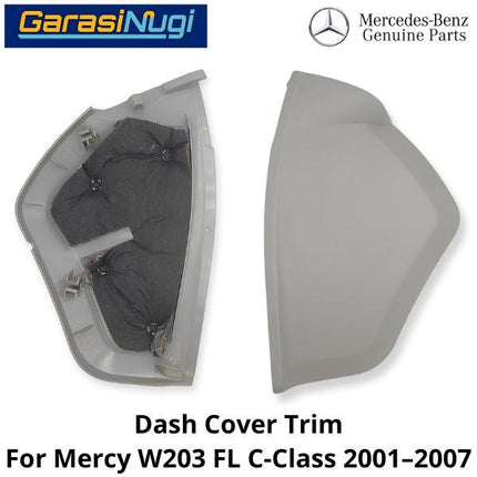 Driver Side Dash Mercy W203 Facelift END Cap Cover Tutup Dashboard C230
