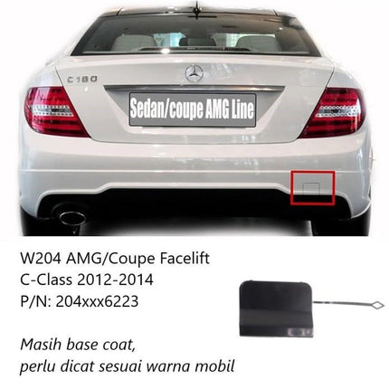 Lubang Towing Bumper Tow Derek Cover Mercy W204 Mercedes C200 AMG