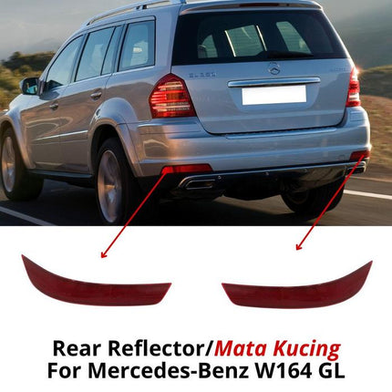 Mercedes W164 X164 Rear Reflector Mata Kucing Belakang Mercy GL 320 350 450 550