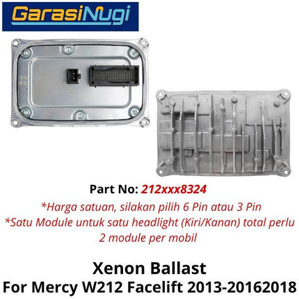 DRL LED Driver Mercy W212 Facelift  Headlight Control Module Ballast Lampu E200