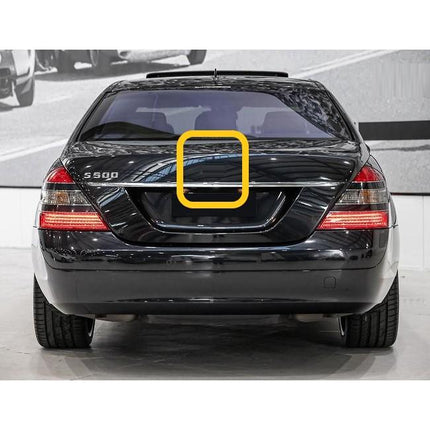 Mercedes W221 W222 W223 Rear Emblem Logo Bagasi Belakang Mercy S350