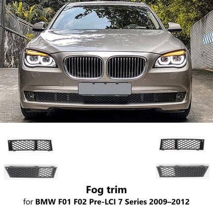 Fog Light Trim For BMW F01 F02 Pre-LCI Panel Lampu Kabut 730