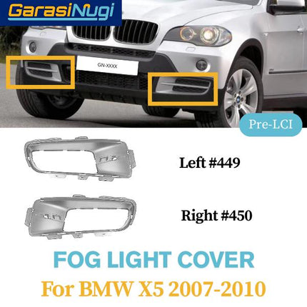 Fog Trim For BMW E70 Panel Lampu Kabut X5