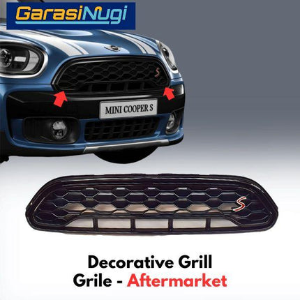 Decorative Grille MINI F60 Cooper S Countryman Piano Radiator Grill