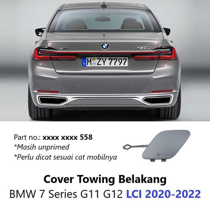 Cover Lubang Towing For BMW G11 G12 Bumper Tow Derek 730 740 2016-2022