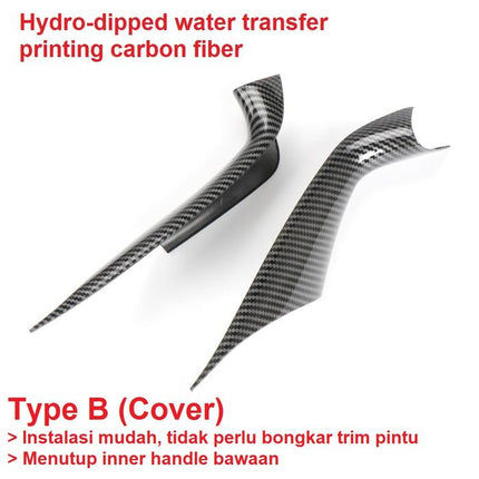 BMW G30 523i 520d Inner Door Handle Pegangan Pintu Carbon