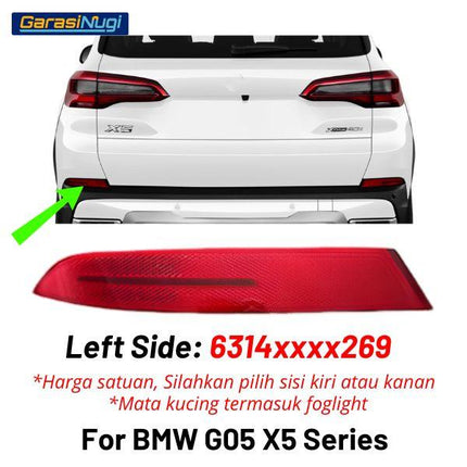 Reflector For BMW G05 Mata Kucing Trim Rear Belakang X5