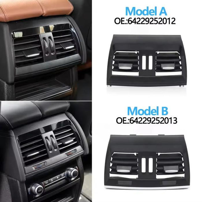 Rear AC Vent For BMW F15 F16 Kisi Grill Cover Belakang X5 X6 2014-2018