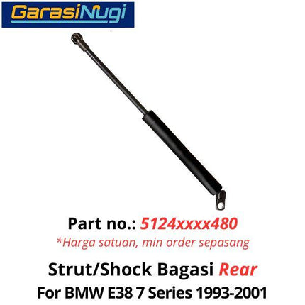 Trunk Struts For BMW E38 Shock Per Bagasi Belakang 720 735
