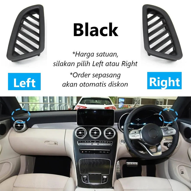 Mercedes W205 W253 Small AC Depan Kecil Kisi Grill Mercy C200 GLC