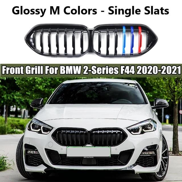 Grill Kidney Grille For BMW F44 Hidung Double Diamond Slats Black 220