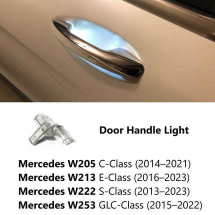 Door Handle Light Mercedes W205 W213 W253 W222 Lampu Pintu C200 E300